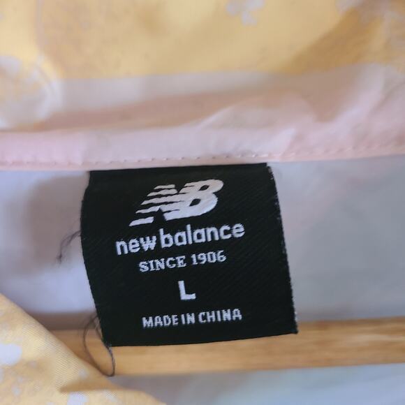 New Balance Mystic Minerals Anorak Jacket Large Multicolor Pastel Pullover Top - Picture 4 of 6